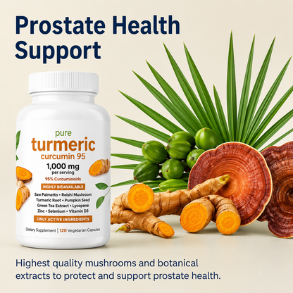 Zyvera™ GoldenRelief | Arthritis & Joint Pain Relief | Turmeric Curcumin 1000mg
