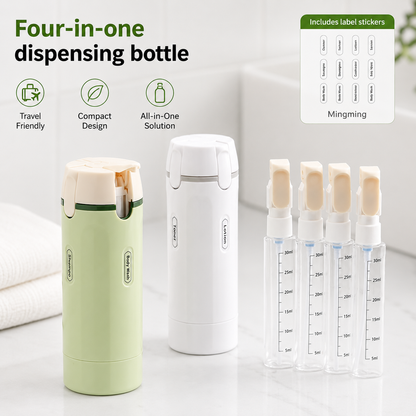 Zyvera™ TravelFlow Dispenser | Pack Less. Carry More.