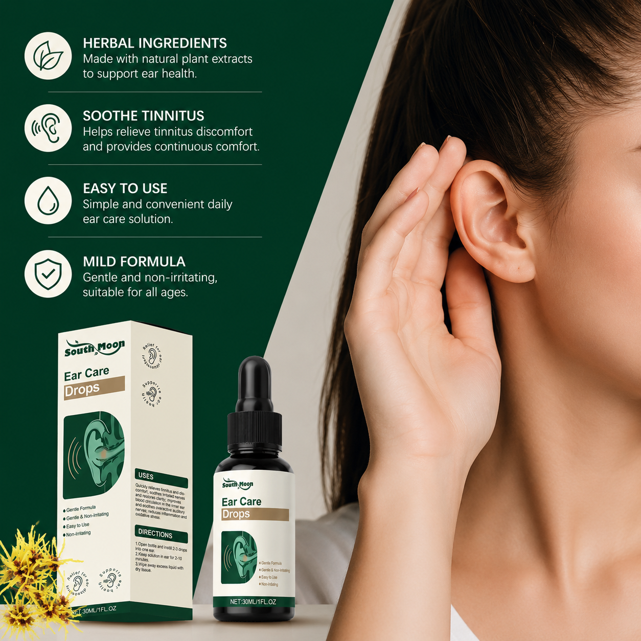 Zyvera EchoFree™ | Tinnitus Relief Ear Drops