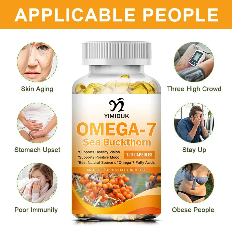 Zyvera™ OmegaGlow | Premium Omega-7 Wellness Formula