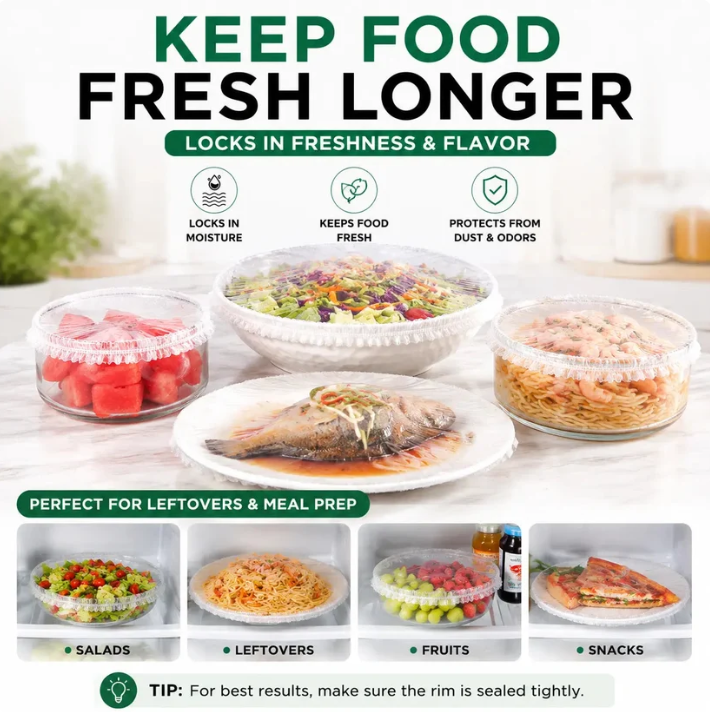 Zyvera FreshSeal™ | Stretch Bowl Covers