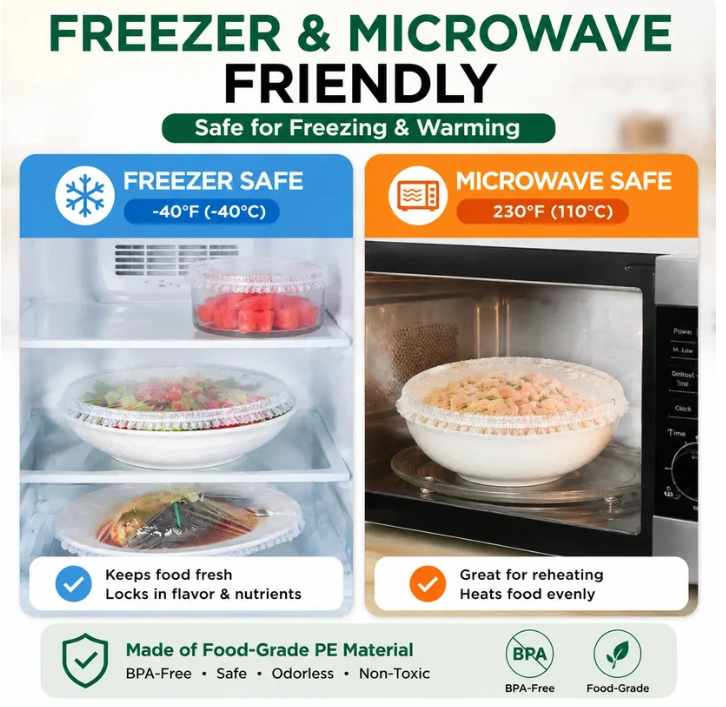 Zyvera FreshSeal™ | Stretch Bowl Covers