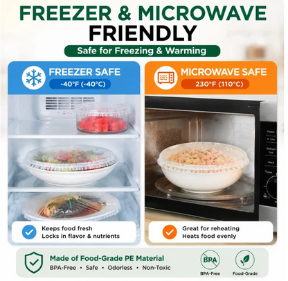 Zyvera FreshSeal™ | Stretch Bowl Covers