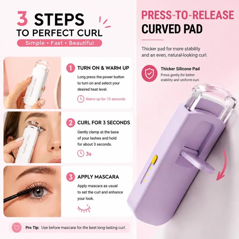Zyvera™ Heated Lash Curler